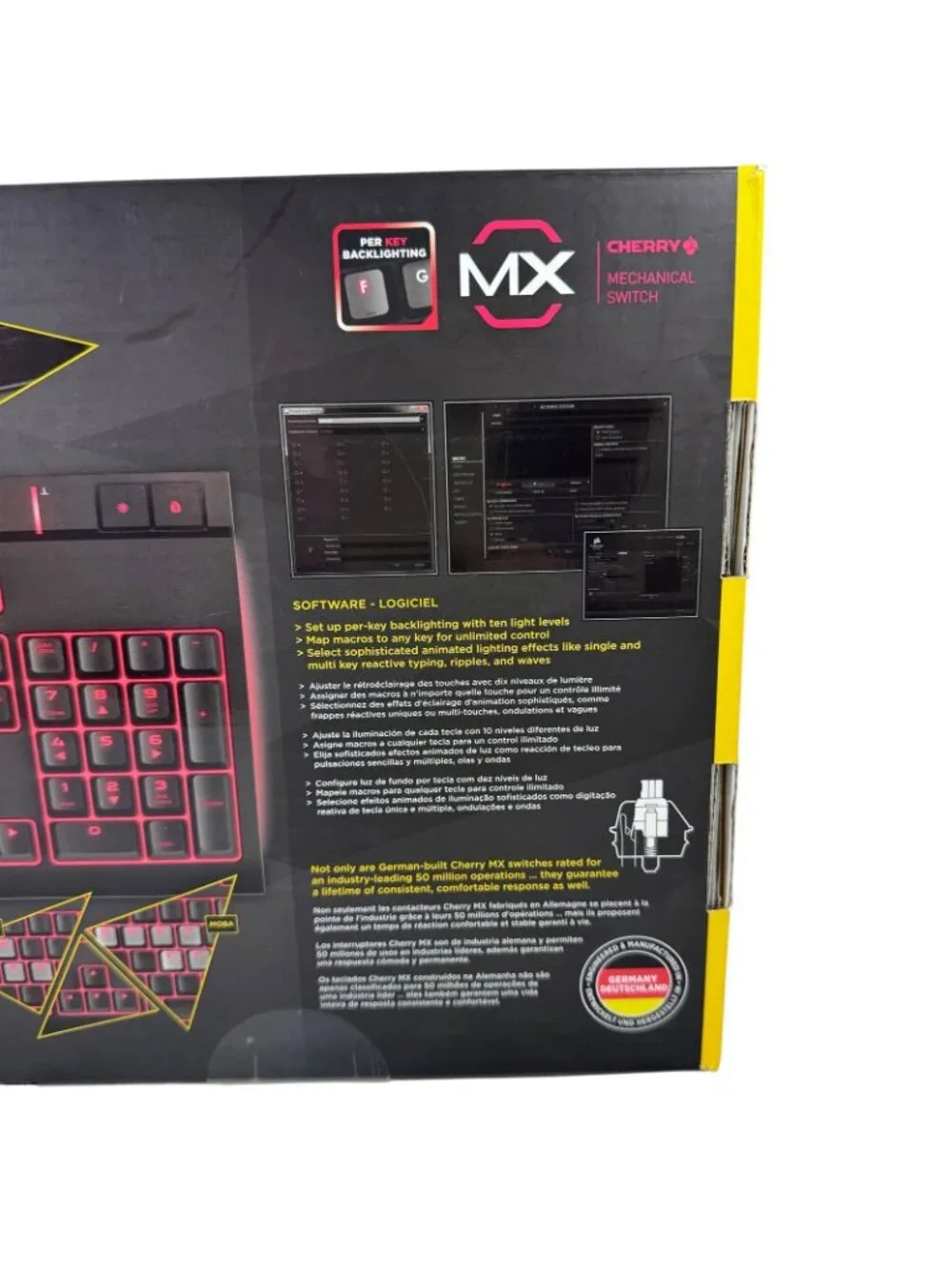 Corsair Strafe Mechanical Gaming Keyboard Cherry MX Backlighting